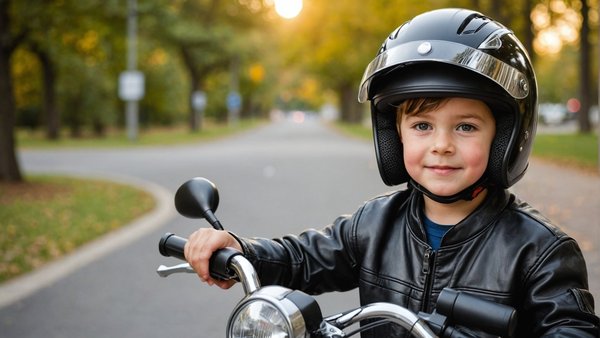 Casque moto enfant : sécurité et confort pour vos petits motards